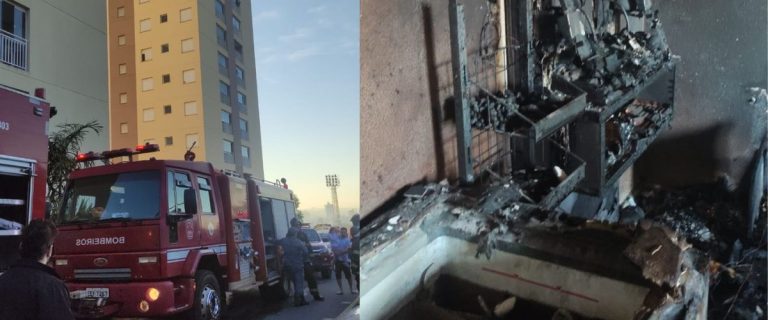 Prédio incêndio  - 1