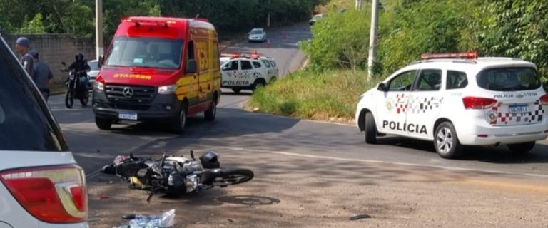 Acidente moto   - 1