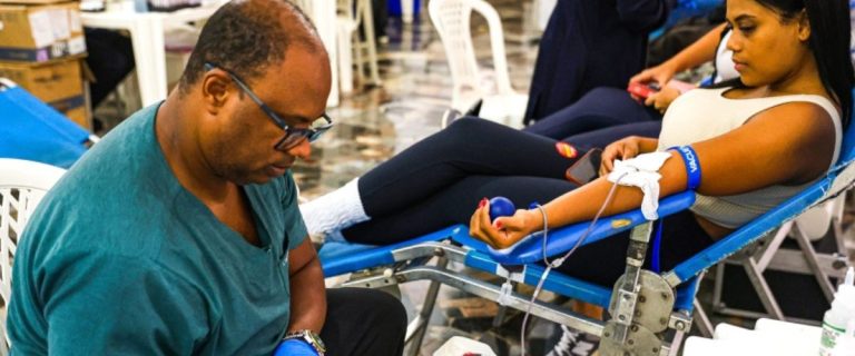 doação de sangue em SBO